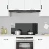vidaXL Alzatina da cucina nera 100x40 cm in vetro temperato Anteprima dell’immagine prodotto 1