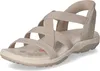 Skechers Slip-Ins: Reggae Slim  Sandalen Plat - Taupe - Voir les images du produit 20