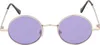 Damen Sonnenbrille Rund Form Designer 80er Modern Urlaub Produktbild-Vorschau 2