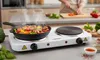 Cuisinière électrique Esperanza EKH014W 2 zones Blanche Voir les images du produit 7