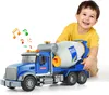 Nákladní auto s míchačkou na beton, hračka se světly a Náhled obrázku produktu 2