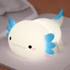LED Axolotl Nachtlicht,Verstellbares Silikon Produktbild-Vorschau 1