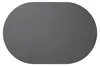 ASA Tischset oval, basalt LEATHER 49,5 x 33 cm, Lederoptik Produktbild-Vorschau 1
