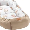 Boho Bears & Cappuccino Soft Velvet Babynest Kokon Comfort Produktbild-Vorschau 4