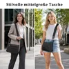 Damen Umhängetasche Klein, Vintage Schultertasche Crossbody Produktbild-Vorschau 2