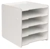 Relaxdays Briefablage, DIN A4, 5 Fächer, HxBxT: 29,5 x 25 x Produktbild-Vorschau 10