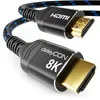 deleyCON 1m 8K HDMI 2.1b Kabel 48G Ultra Highspeed 8K@60Hz Produktbild-Vorschau 1