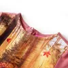 vidaXL Kinderkleid mit Langen Ärmeln Altrosa 116 Produktbild-Vorschau 2