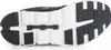 The underside of a black and white sneaker. Anteprima dell’immagine prodotto