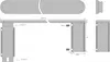 SOTECH Handtuchhalter BOSTON rund Länge 260 mm Edelstahl Produktbild-Vorschau 4