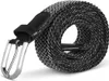 hemmy Stretchgürtel ( Länge: 125cm ) Schwarz & Grau Produktbild-Vorschau 1
