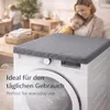 Betz Waschmaschinenbezug 60 x 60 x 4 cm Farbe Grau Trockner Produktbild-Vorschau 2