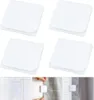 4 PCS Duschvorhang Clips Plastik Selbstklebend Duschvorhang Produktbild-Vorschau 1