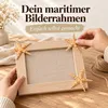 Hände gestalten Bilderrahmen mit Sugar Seesternen Produktbild-Vorschau