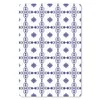 MuchoWow® Mauspad Mousepad Portugal - Muster - Blau 18x27 Produktbild-Vorschau 1