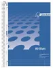 Spiralblock A4 60g/qm 80 Blatt 4-fach gelocht liniert Produktbild-Vorschau 1