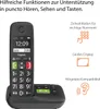 GIGASET Telefon E290A, schwarz, mit Anrufbeantworter Produktbild-Vorschau 6