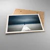 Gerahmtes Poster - Rahmen in heller Eiche - Turm Strand Produktbild-Vorschau 3