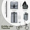 ROCKBROS Sacoche avant de vélo pour vélo pliant Brompton Voir les images du produit 6