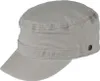 Bugatti Army-Cap unifarben aus Baumwolle mit Logo-Stickerei in grau Produktbild-Vorschau