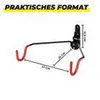 klappbare Fahrrad-Wandhalterung mit Rahmenschutz inkl. Produktbild-Vorschau 6