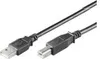 Goobay 93598 Cavo USB 2.0 Hi-Speed, nero, 5 m - Spina USB Anteprima dell’immagine prodotto 3