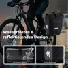 Wiltec taška na batoh čierna, taška na bicykel na batoh 28 Náhľad obrázku produktu 7