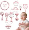 Minicee Baby Rassel Set 10-teilig Sensorik Spielzeug Produktbild-Vorschau 1