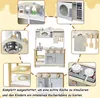 ACXIN Cuisine pour enfants en bois avec accessoires de Voir les images du produit 3