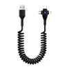 Cavo USB 3 in 1 tipo-C+micro+iPhone cavo di ricarica per Anteprima dell’immagine prodotto 1