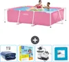 Intex-Schwimmbecken mit rechteckigem Rahmen – 220 x 150 x Produktbild-Vorschau 1