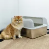 FATIVO Bac à Litière pour Chat XXL en Acier Inoxydable Voir les images du produit 9