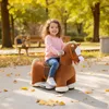AIYAPLAY Kinder Elektroauto in Pferdform, 6V Kinderfahrzeug Produktbild-Vorschau 2