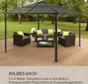 Blumfeldt Pavillon 3x4m, Rostfreier Aluminium-Pavillon mit Produktbild-Vorschau 7