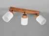 Reflektor spot ASSAM jasne drewno-biała 3xE14x25W drewno Podgląd zdjęcia produktu 9