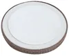 Okrúhla odrazka, priemer 60 mm, biely s otvorom Náhľad obrázku produktu 3