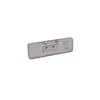 LED Name Tag, 11x44 Pixel, USB-C - Rahmen: silber - LED: Produktbild-Vorschau 3