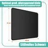 Mauspad; Größe: 30x25 cm Farbe: Schwarz Produktbild-Vorschau 2