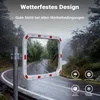 Specchio per il traffico Wiltec 50 x 70 cm convesso, Anteprima dell’immagine prodotto 14