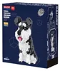 Balody Schnauzerhund mit Nanoblocks Mini-Lego-Bausteinen Produktbild-Vorschau 3