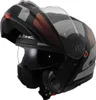 LS2 FF908 Strobe II Orion casque pliable, noir mat/gris, XL Voir les images du produit 2