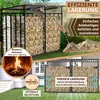 Stojan na drevo, kovový, vonkajšia časť pozinkovaná, 300 x Náhľad obrázku produktu 4