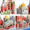 Puzzle 3D Cityline Moskwa - Złożony model miasta dla Podgląd zdjęcia produktu 8