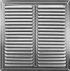 Edelstahl Lüftungsgitter 255x255 mm Abluftgitter Schlitz Produktbild-Vorschau 1