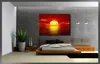 Visario Leinwandbild Sonnenuntergang 120x80 cm – Bild Produktbild-Vorschau 3