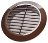 KOTARBAU® Větrací mřížky ⌀ 125 mm Kulatá příruba Hnědá Náhled obrázku produktu 7