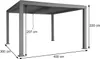 Pergola HWC-L46, záhradný lamelový pavilón, 10 cm hliníkový Náhľad obrázku produktu 10