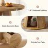 Tribesigns Table de repas ronde pour 2 personnes, 80 cm Voir les images du produit 4