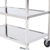 Chariot de service 3 étages Chariot de cuisine inox Chariot Voir les images du produit 8