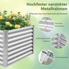 Kovový vyvýšený záhon COSTWAY, truhlík na květináče Náhled obrázku produktu 7